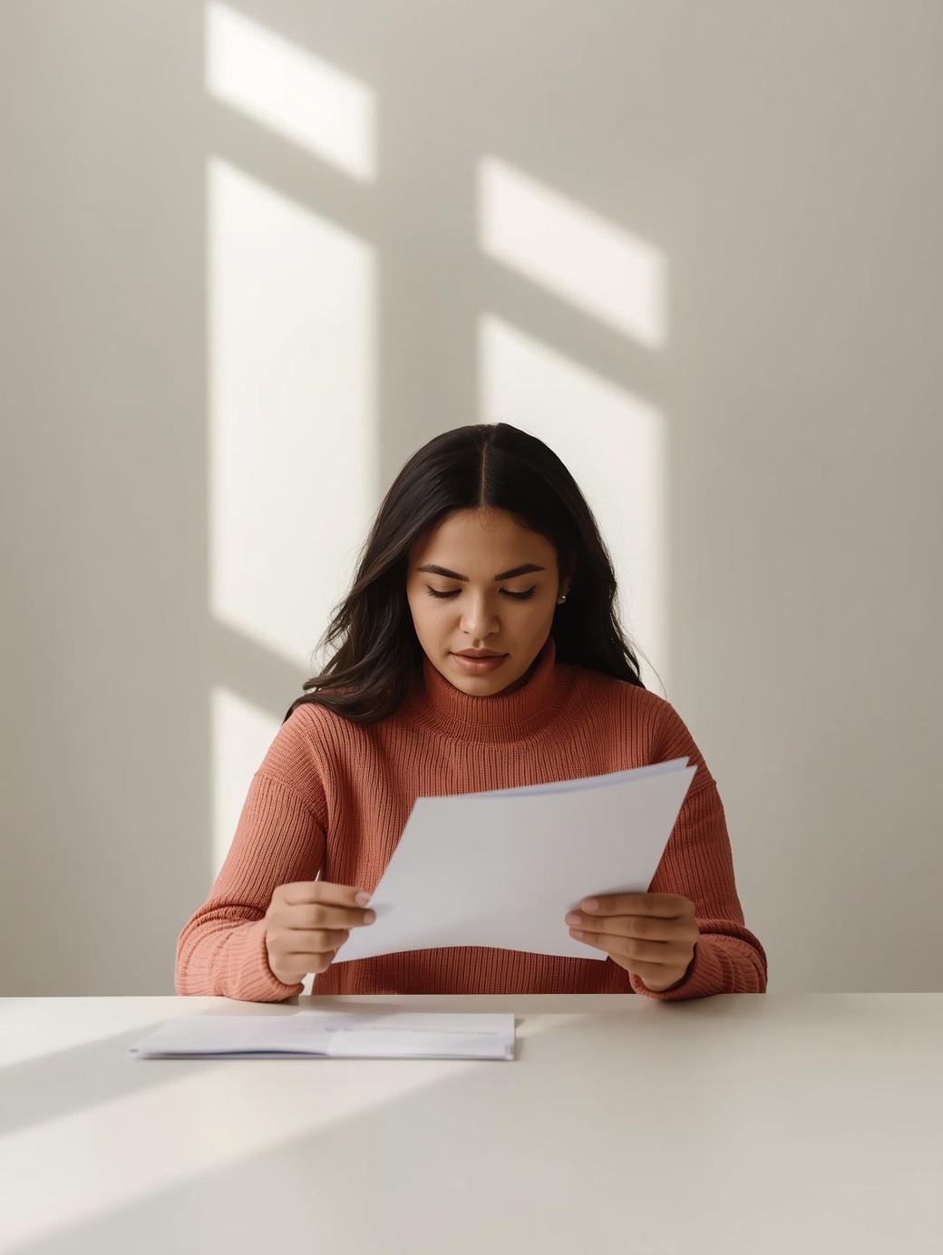 First-time home buyer reviewing mortgage documents — affordability planning GTA First-time buyer reviewing mortgage documents